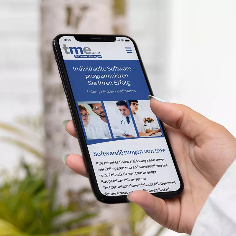 Webdesign – tme
