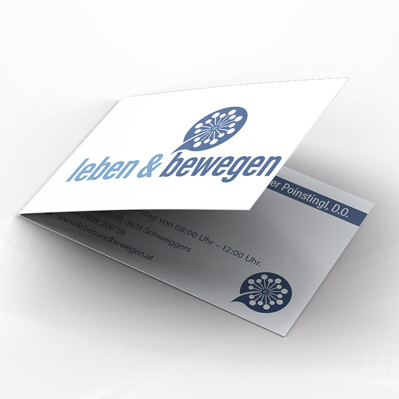 leben & bewegen – Corporate Design